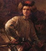Rembrandt van rijn Details of  The polish rider china oil painting artist